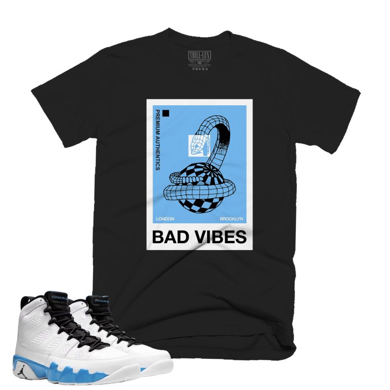 BADVIBESAIRJORDAN9powderbluetee