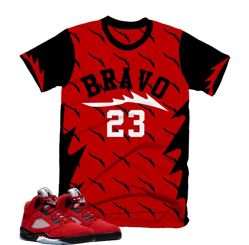 BRAVOJORDAN5TOROBRAVORAGINGBULLteetshirt