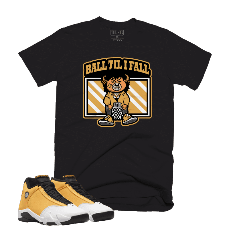 Jordan14GingerBallTilIFallTee