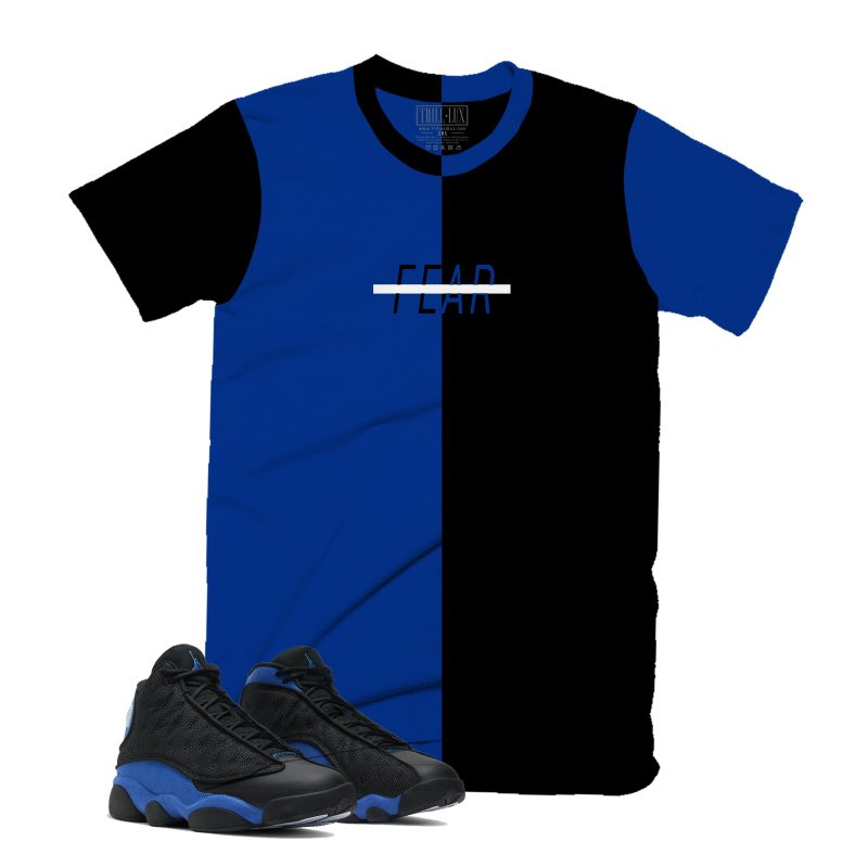 airJORDAN13BLACKROYALFEARLESSteetshirt d98df5e1 f1a1 4e0b 9ebf 50034aa75060